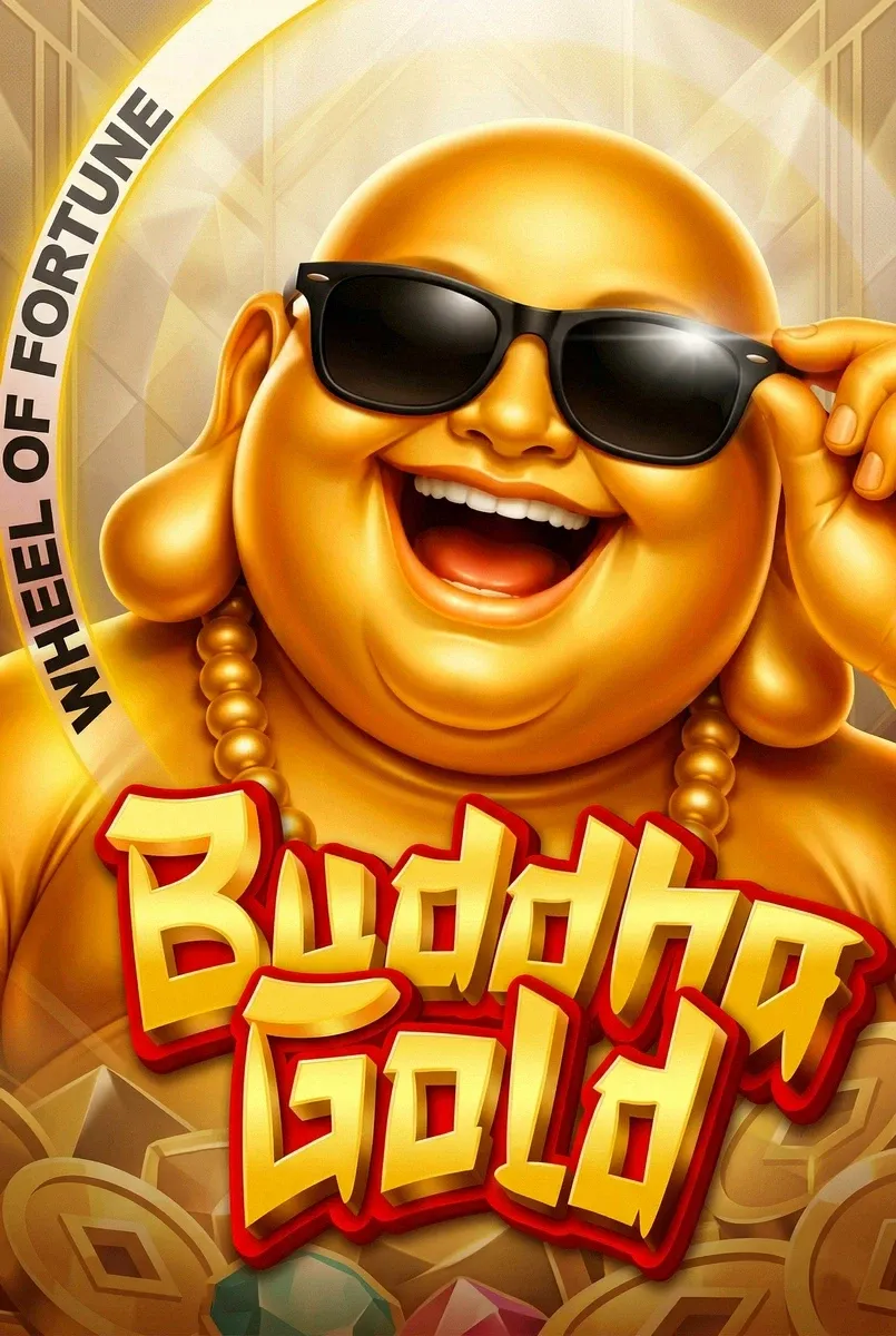 Buddha gold wheel of fortune